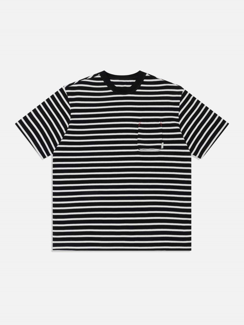 Vert  T Shirts Aelfric Eden Colorblock Stripe Tee - TAM-3744339